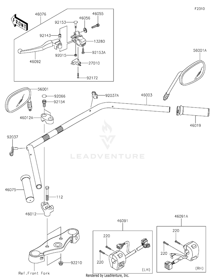 Handlebar Schematic