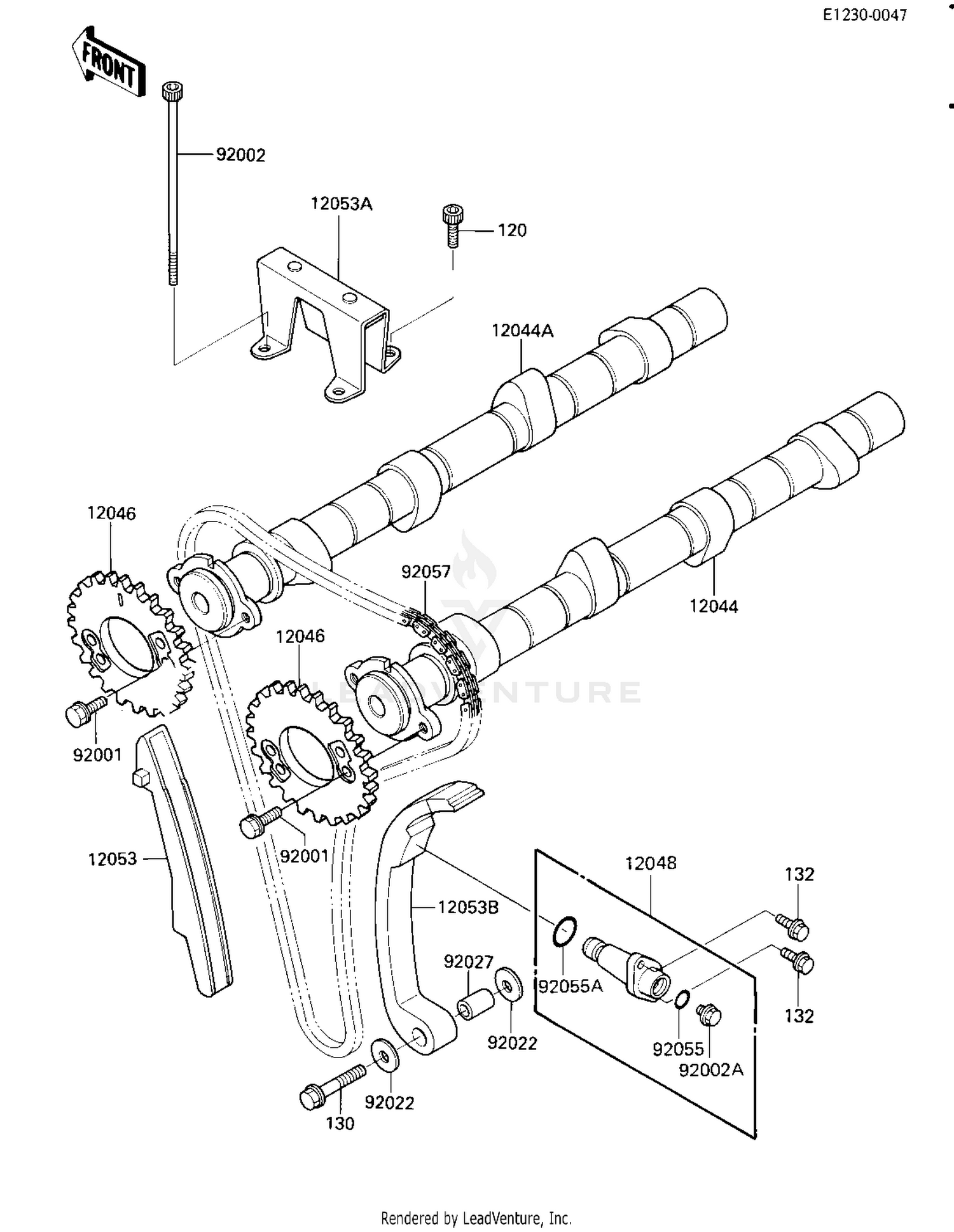 CAMSHAFTS/CHAIN/TENSIONER