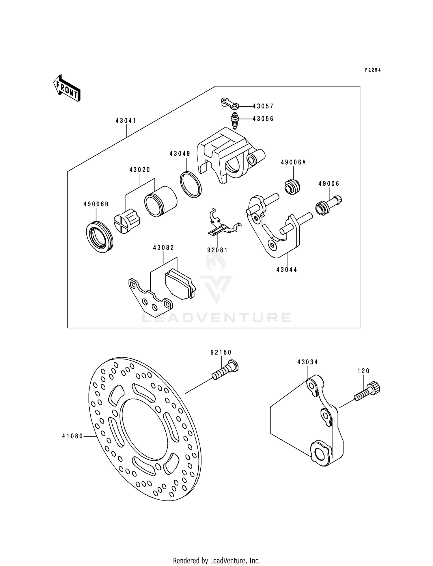 REAR BRAKE