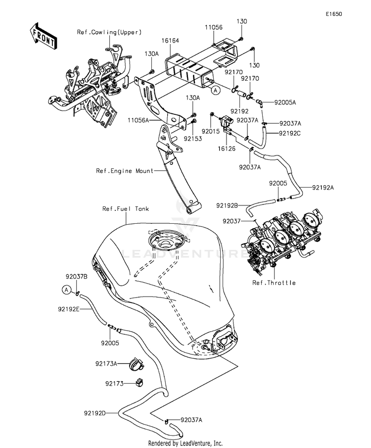 Fuel Evaporative System(Ca) Schematic