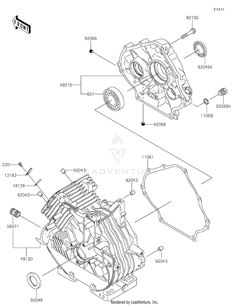 Crankcase Schematic