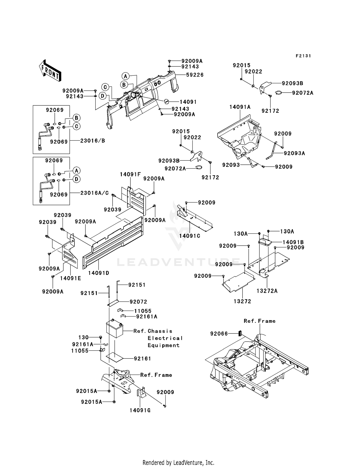 FRAME FITTINGS (P9F-PBF)