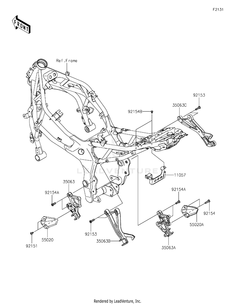 Frame Fittings Schematic