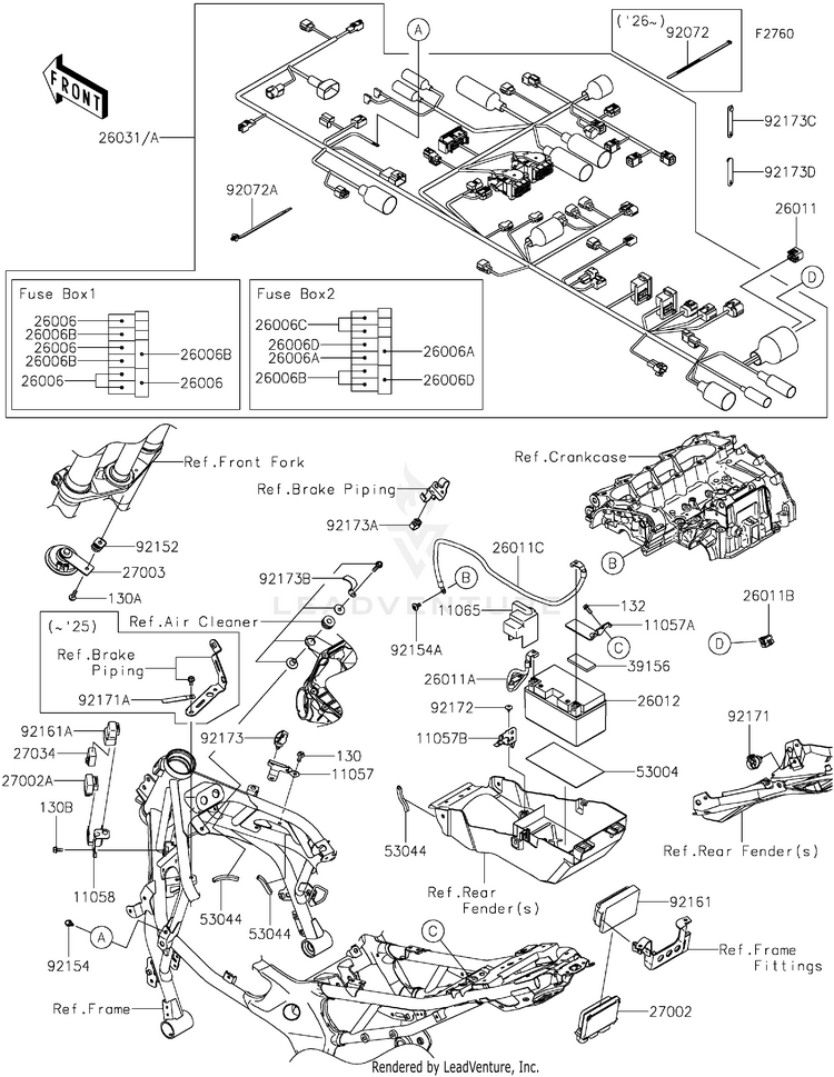 Chassis Electrical Equipment Schematic