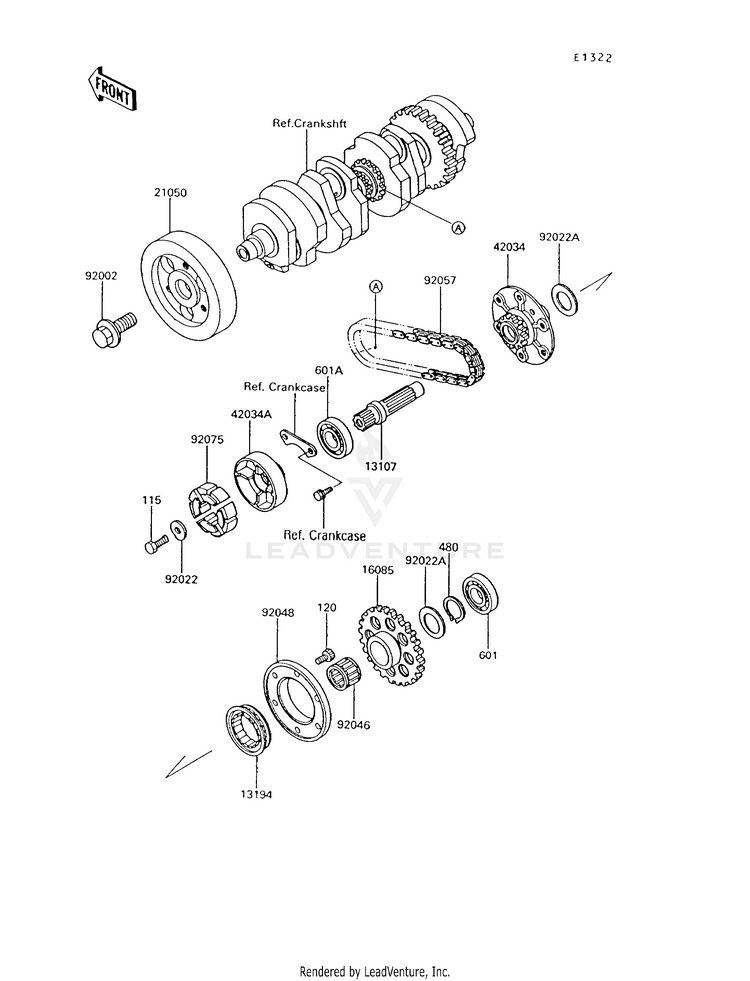 Secondary Shaft Schematic