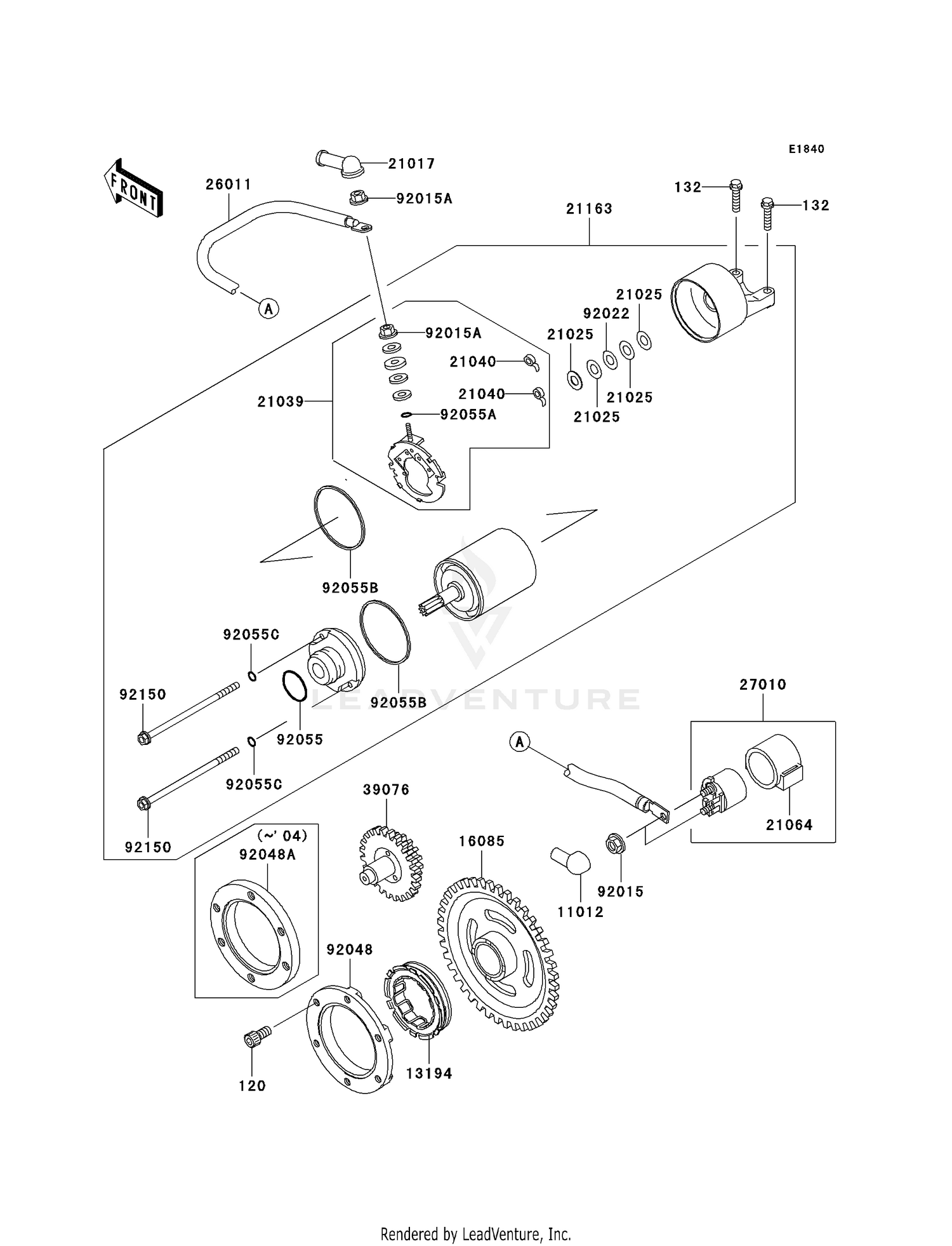 STARTER MOTOR