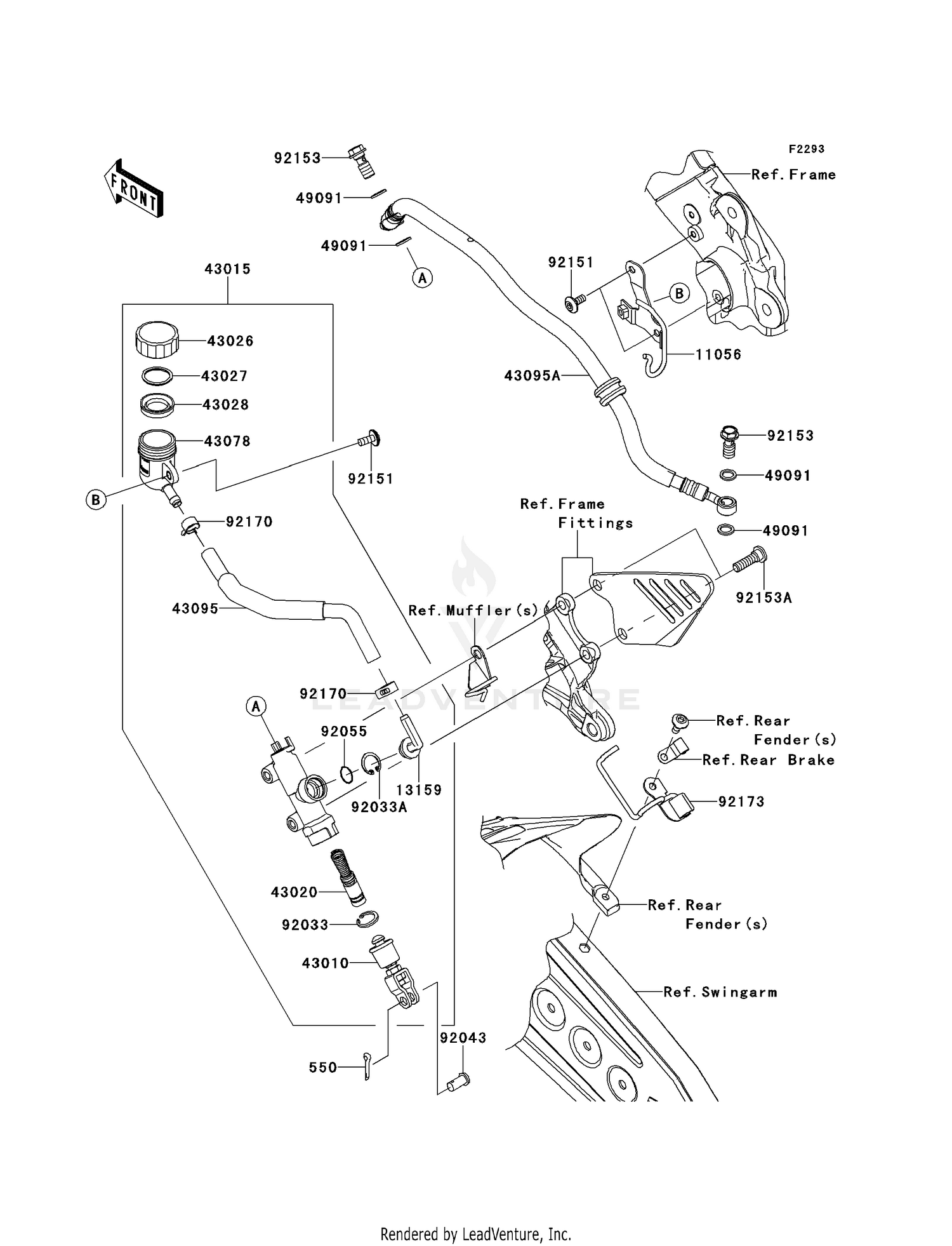 REAR MASTER CYLINDER