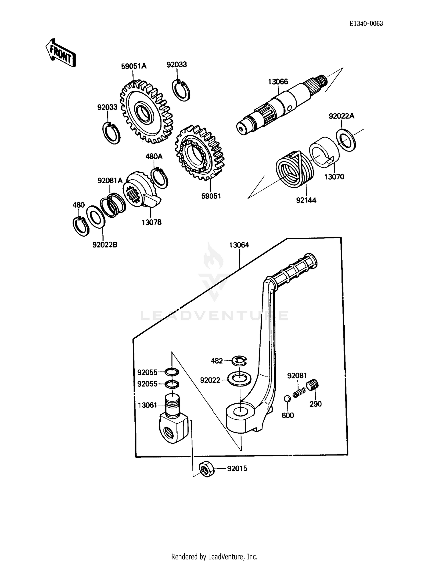 KICKSTARTER MECHANISM