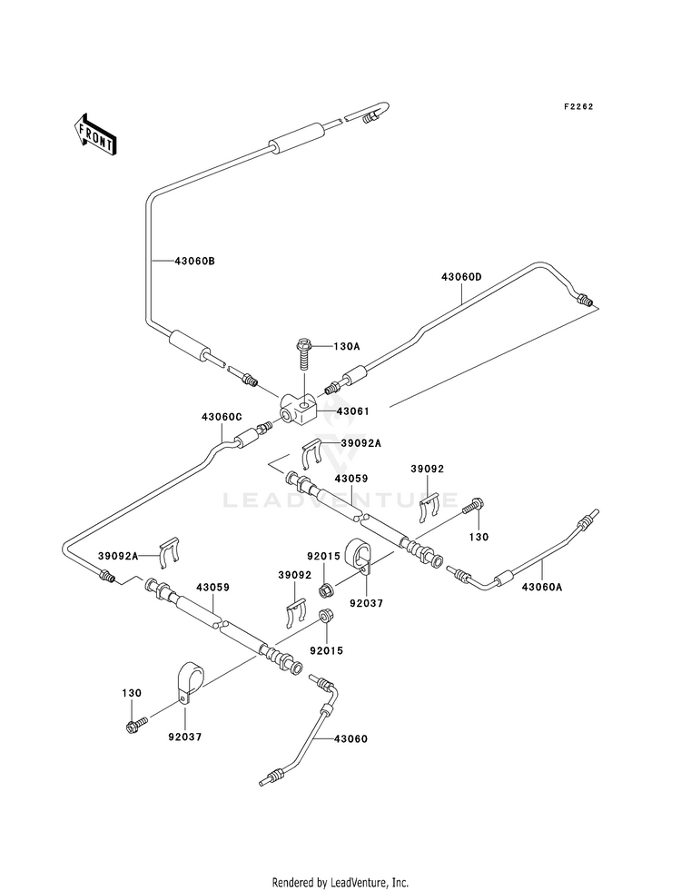 Brake Piping Schematic