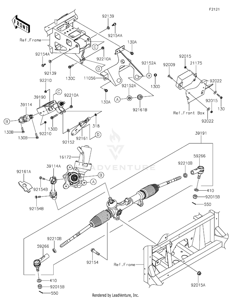 Steering Shaft Schematic