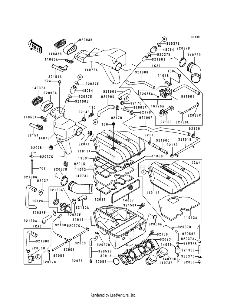 Air Cleaner Schematic
