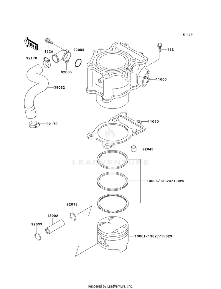 Cylinder/Piston(S) Schematic