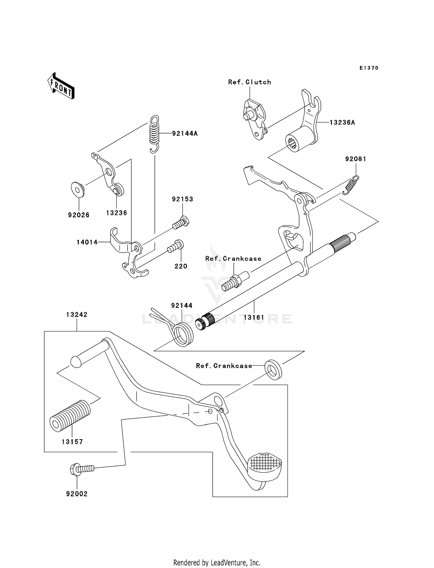GEAR CHANGE MECHANISM