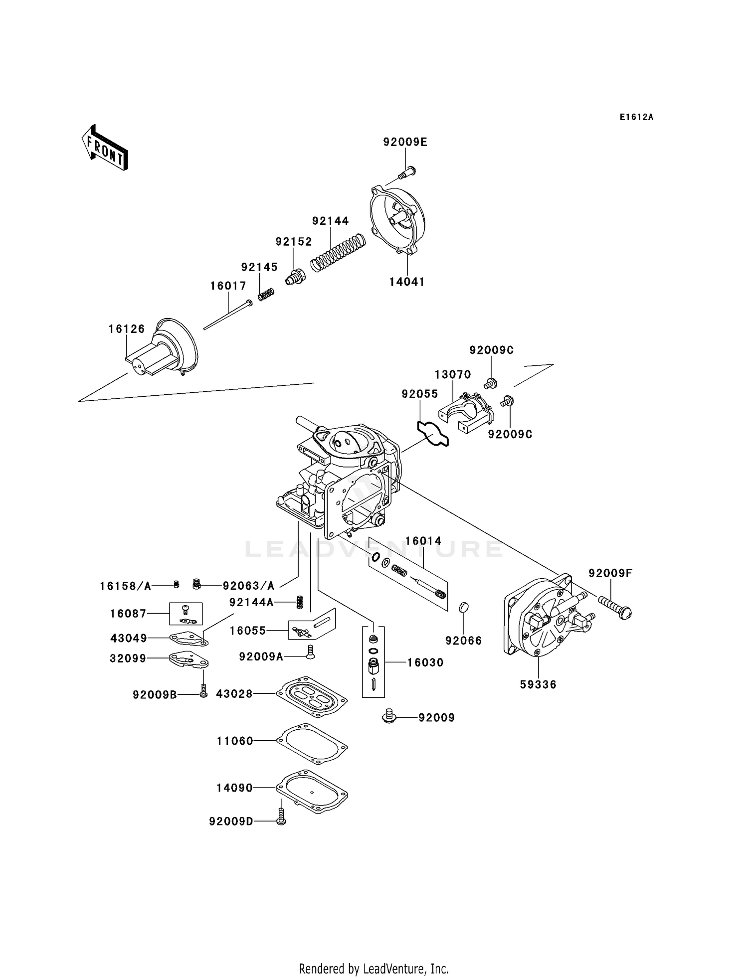 CARBURETOR PARTS (JT900-B2)