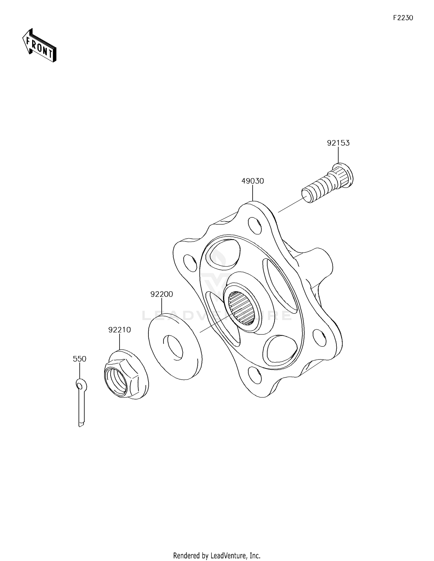 Front Hubs/Brakes