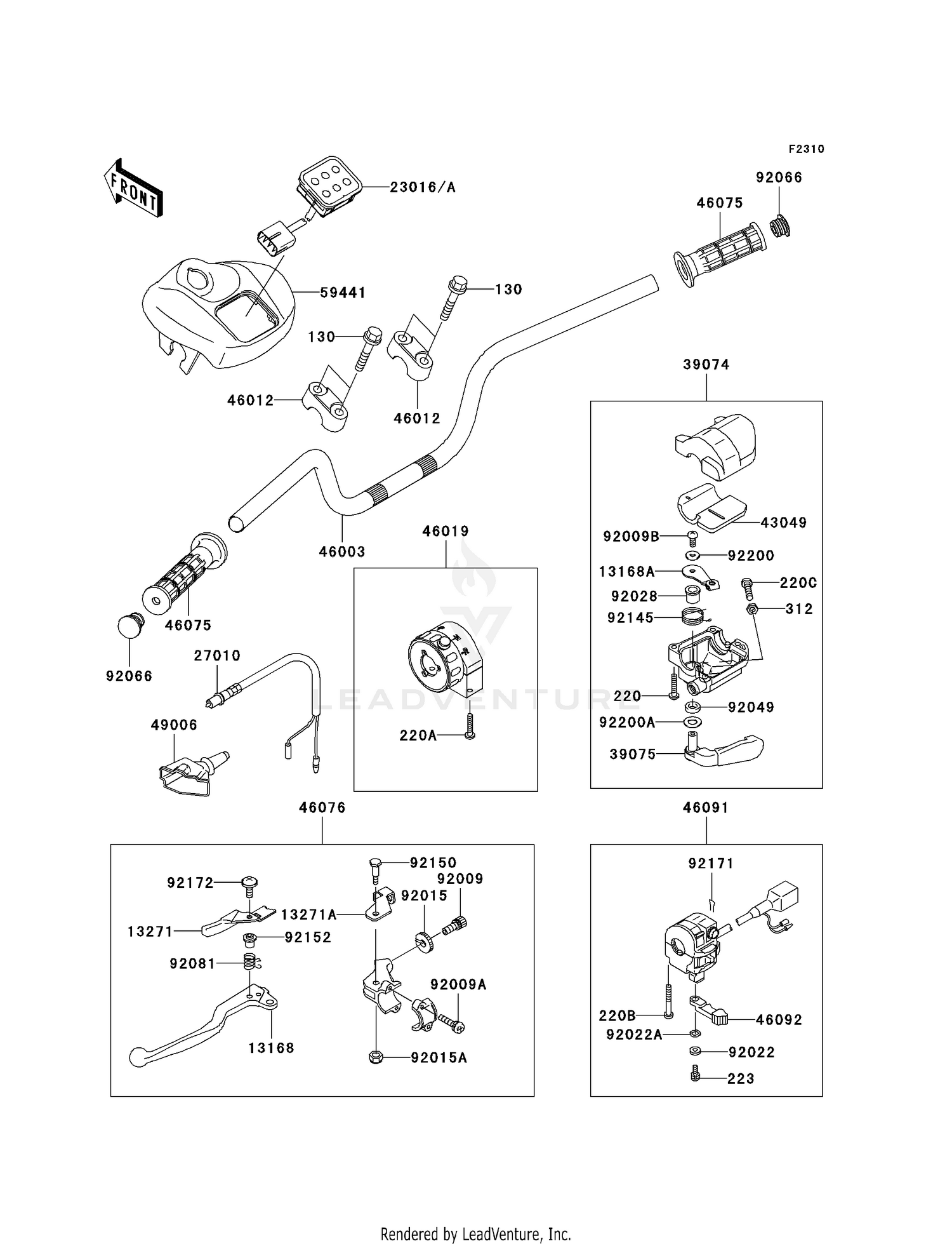 46091-1848 HOUSING-ASSY-CONTROL