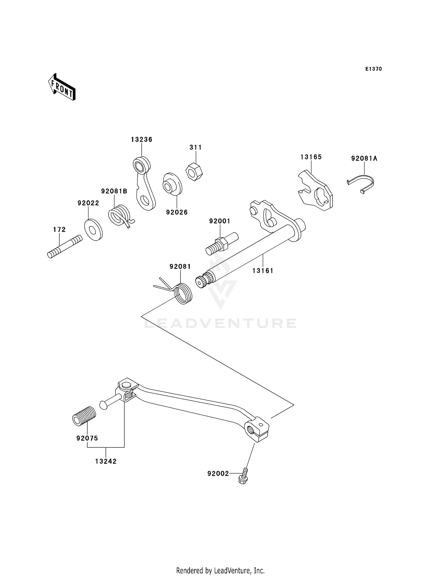 GEAR CHANGE MECHANISM
