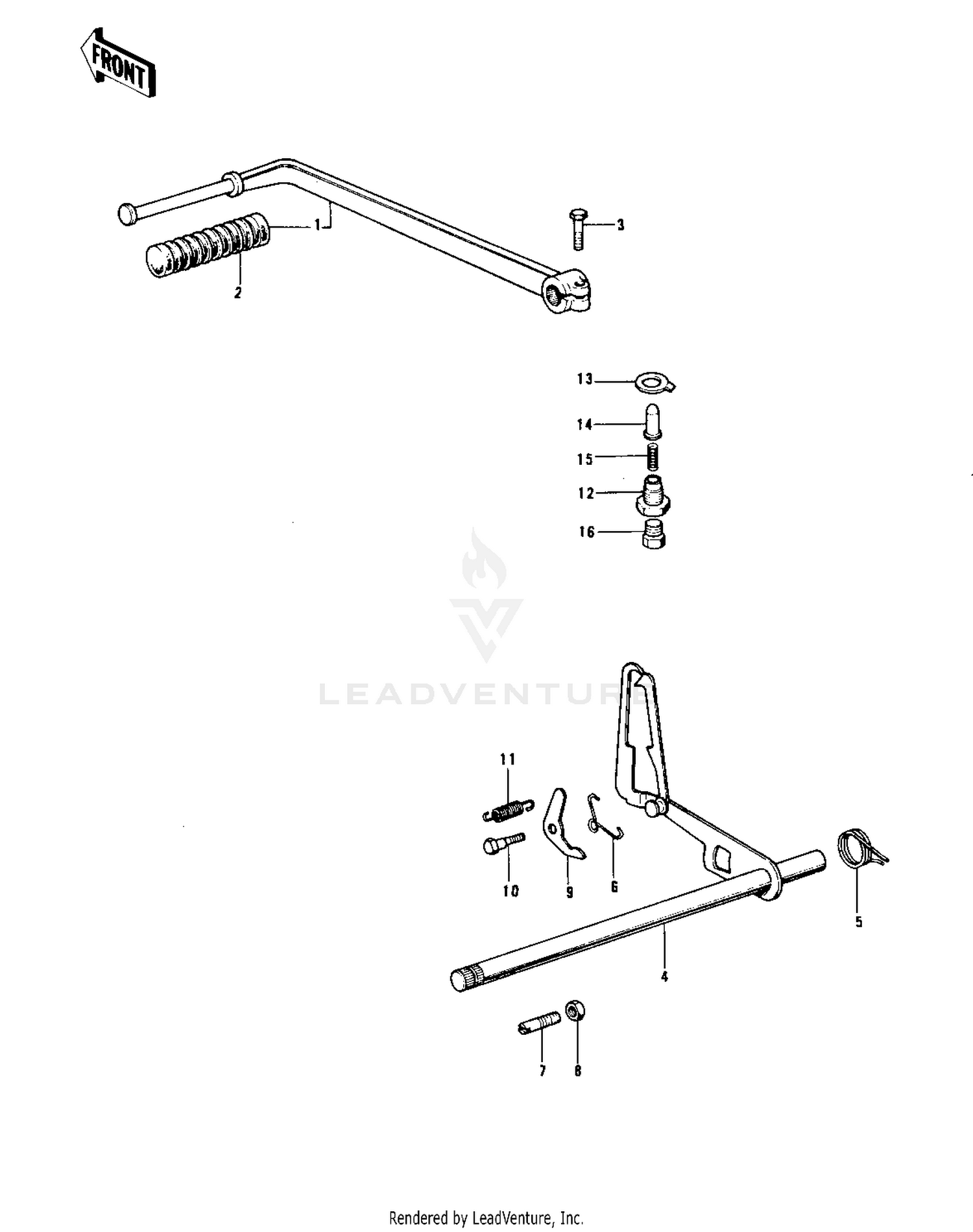 GEAR CHANGE MECHANISM