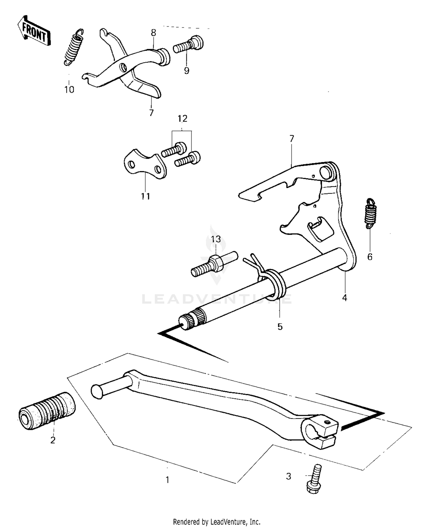 GEAR CHANGE MECHANISM
