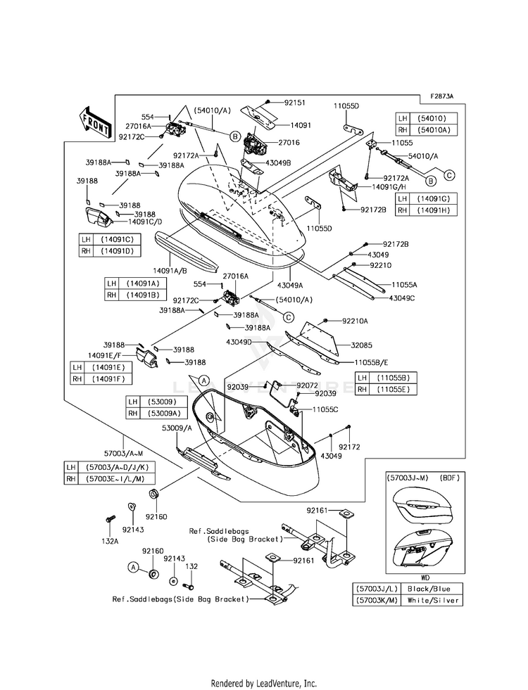 Saddlebags (Side Bag) Schematic