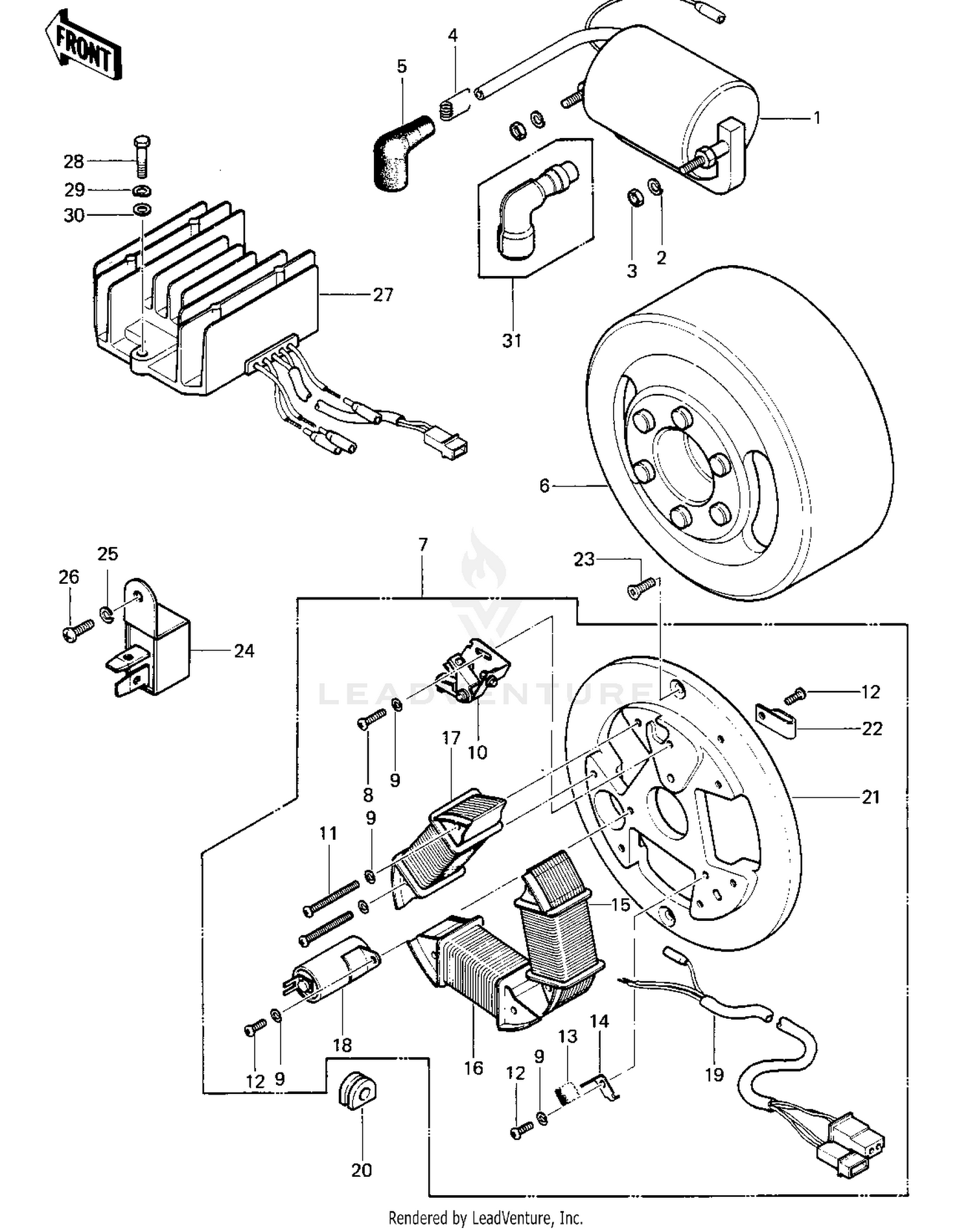 IGNITION/GENERATOR/REGULATOR