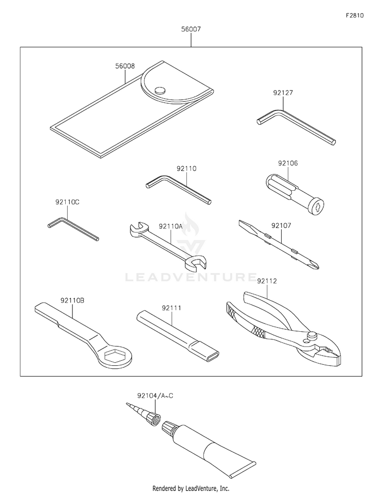 Owner's Tools Schematic