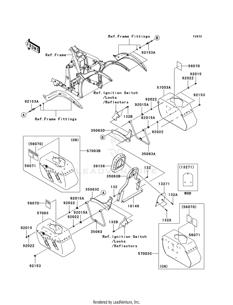 Saddlebags (D6f-D9f) Schematic