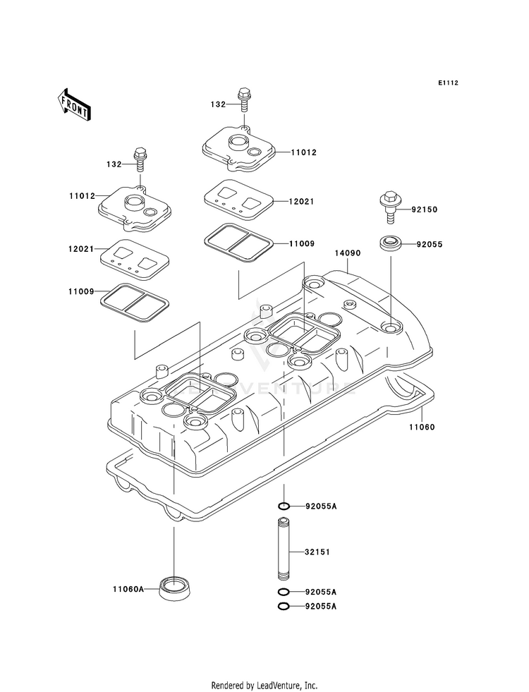 Cylinder Head Cover Schematic