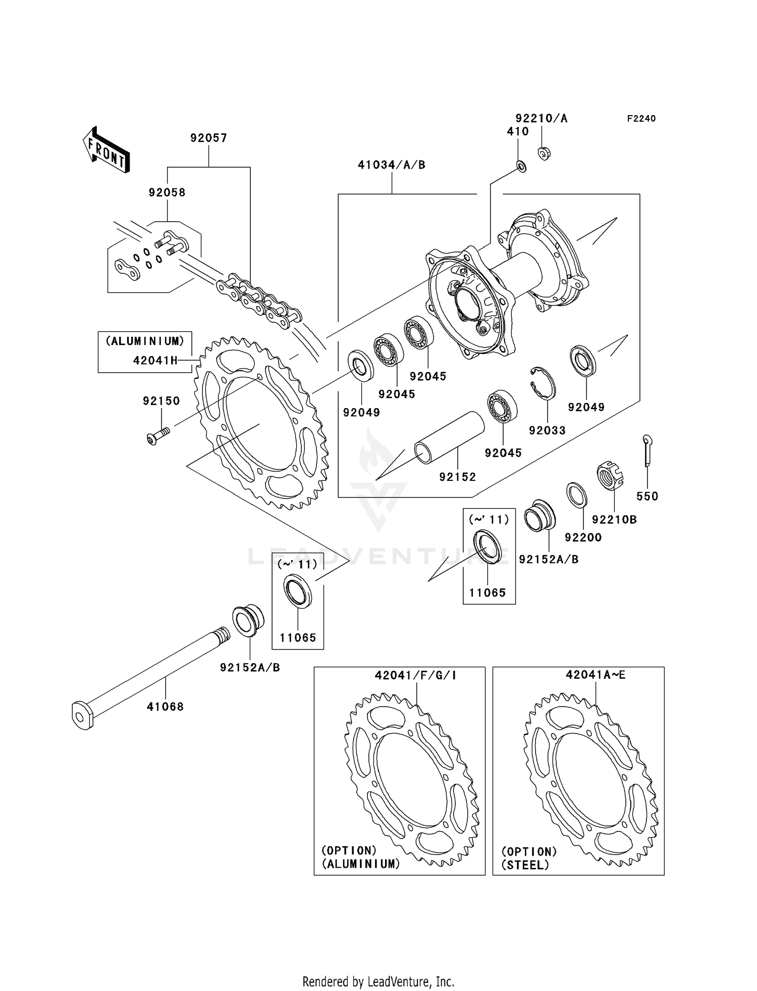 REAR HUB