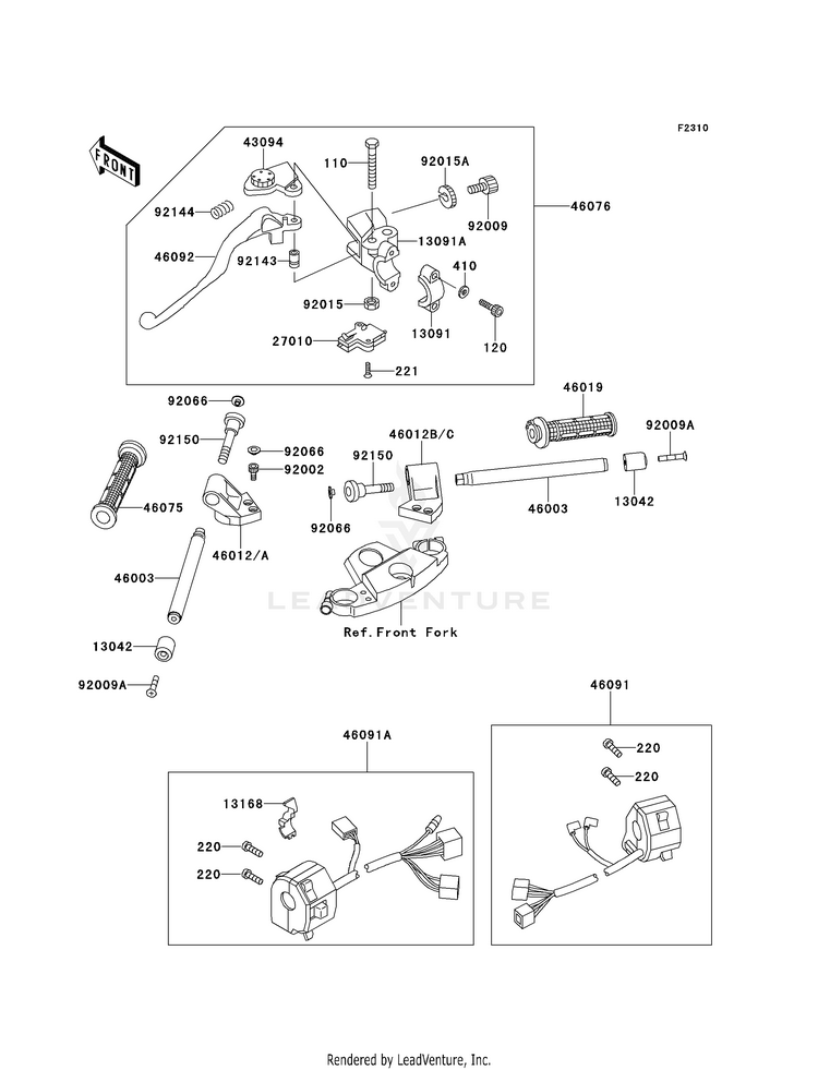Handlebar Schematic