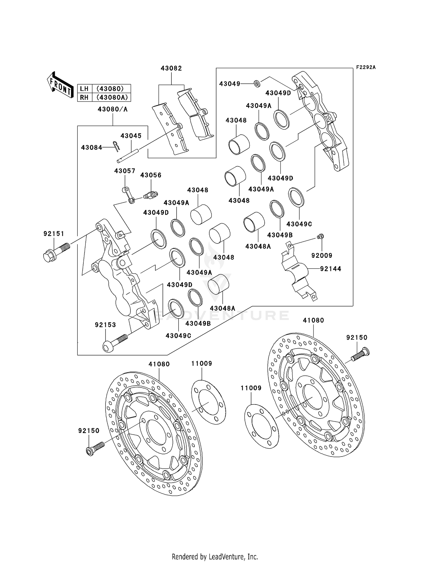 FRONT BRAKE (A5)