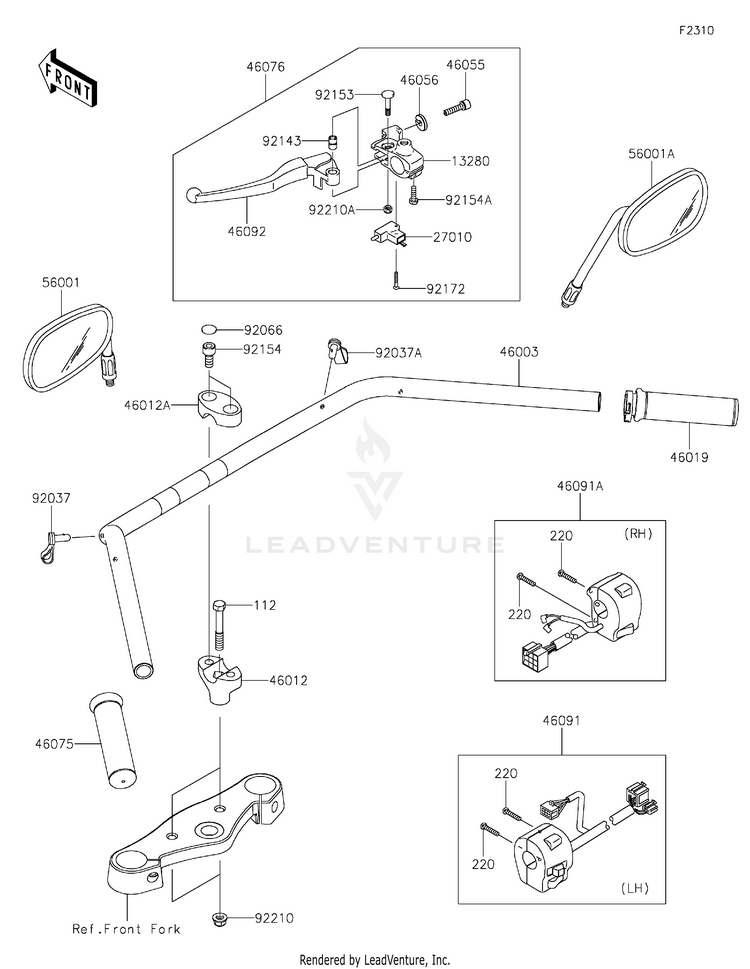 Handlebar Schematic