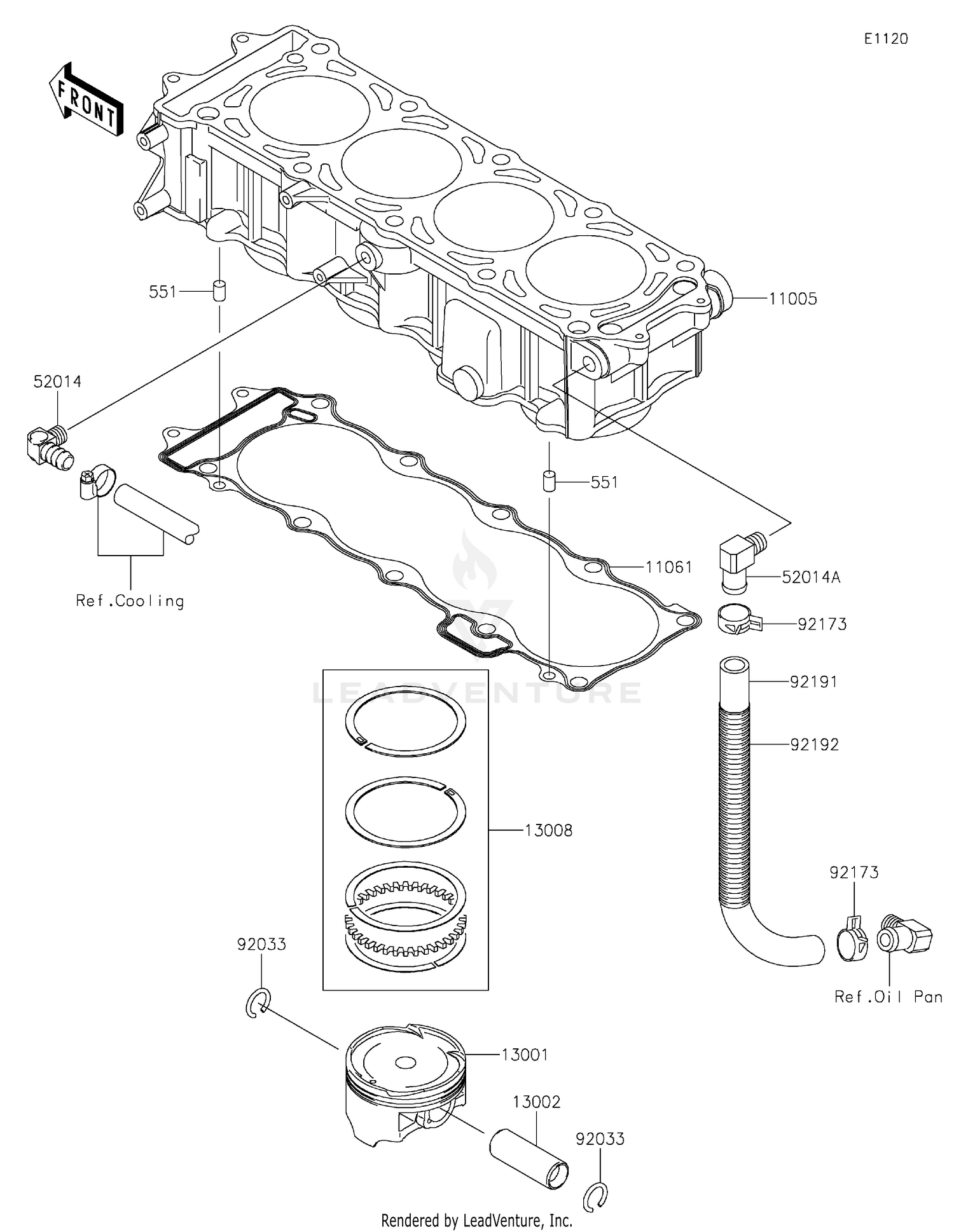 Cylinder/Piston(s)