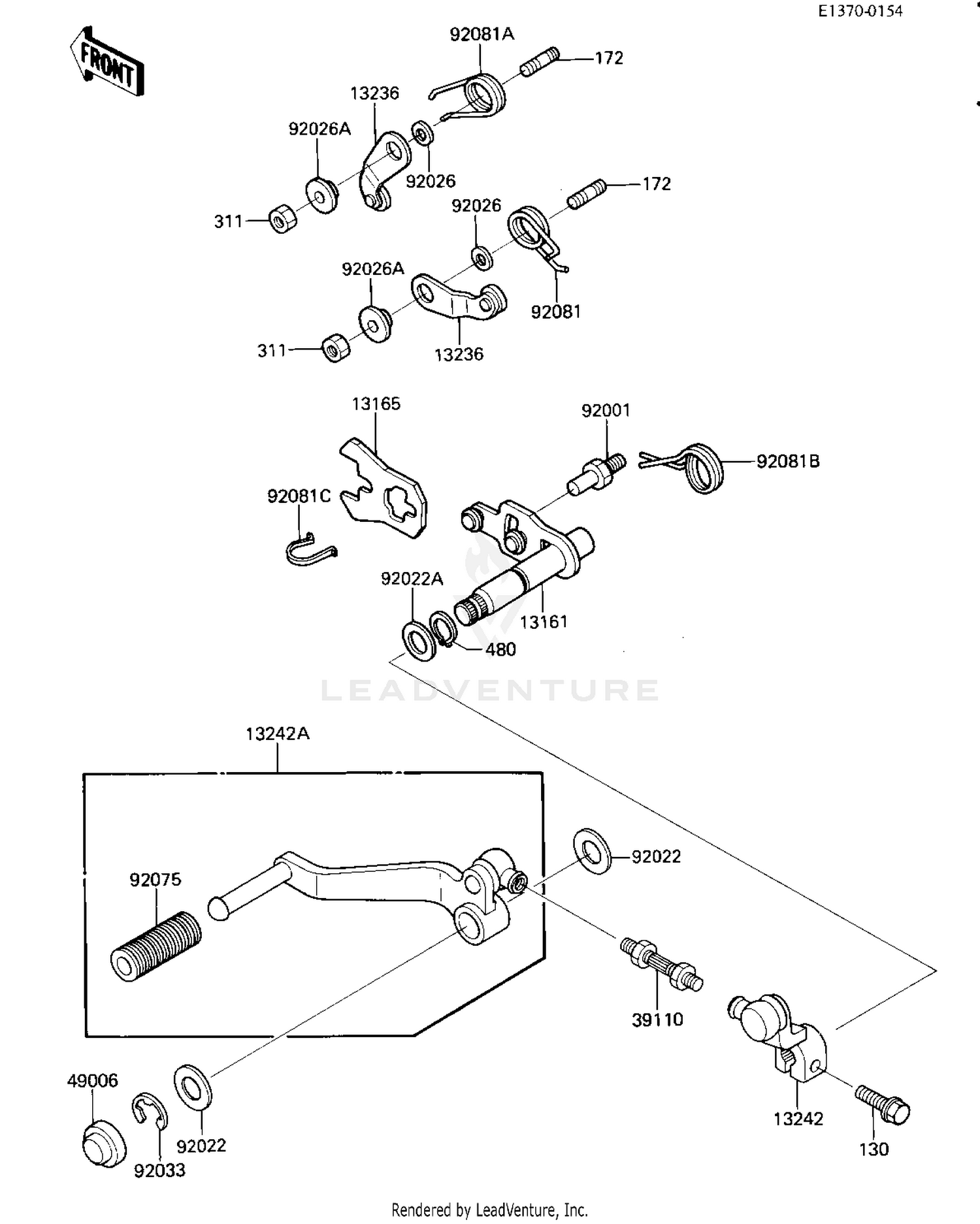 GEAR CHANGE MECHANISM