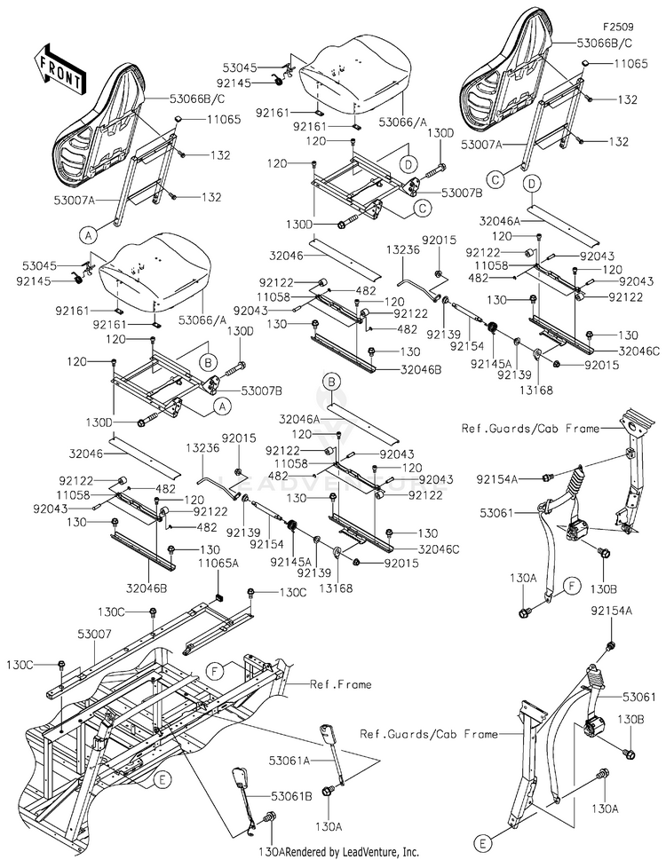 Seat(Front) Schematic