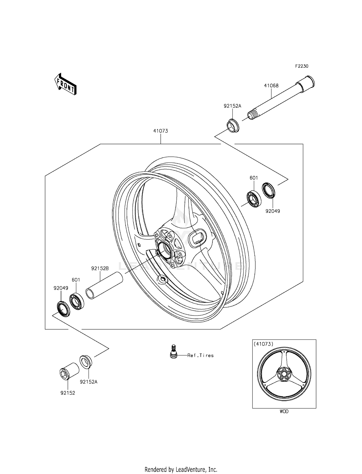 FRONT WHEEL