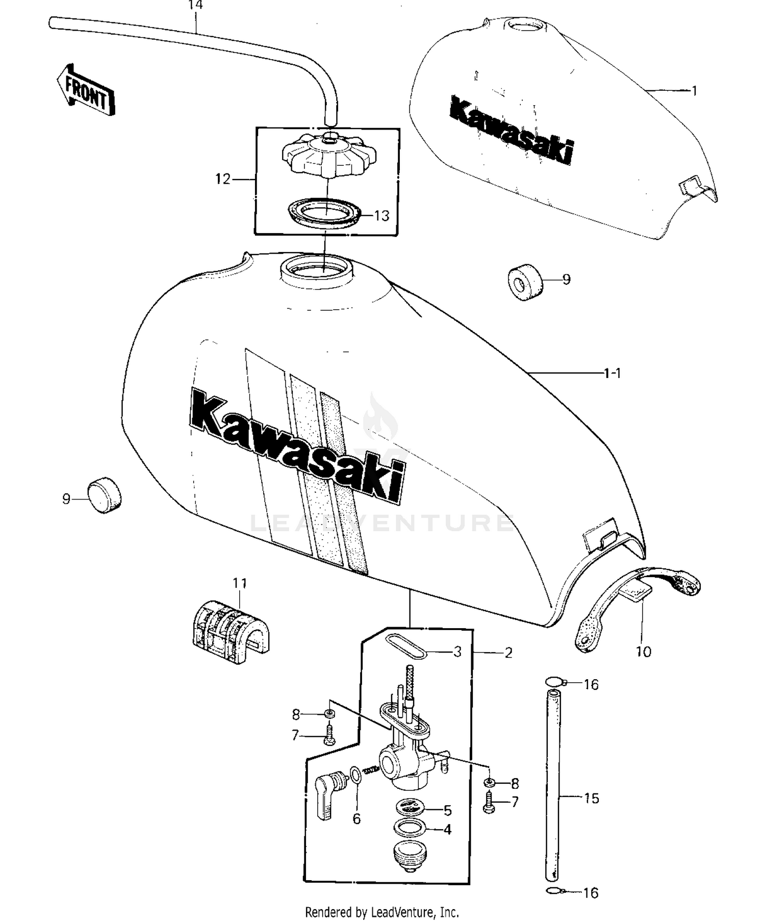 FUEL TANK ('80-'81 A7/A8)