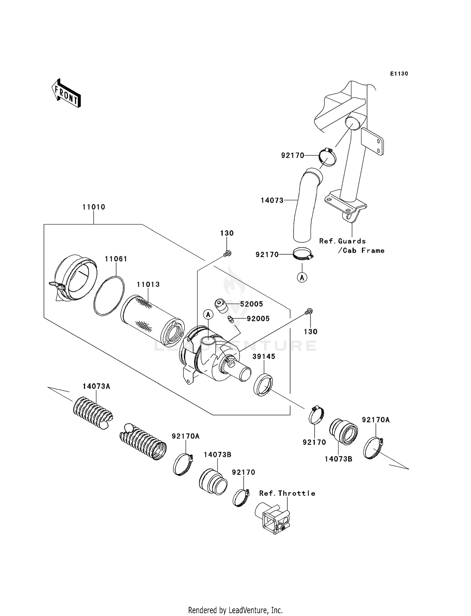 AIR CLEANER (P9F/PAF)