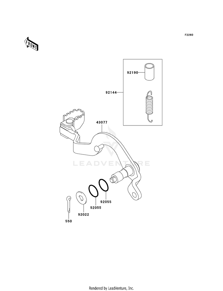 Brake Pedal Schematic