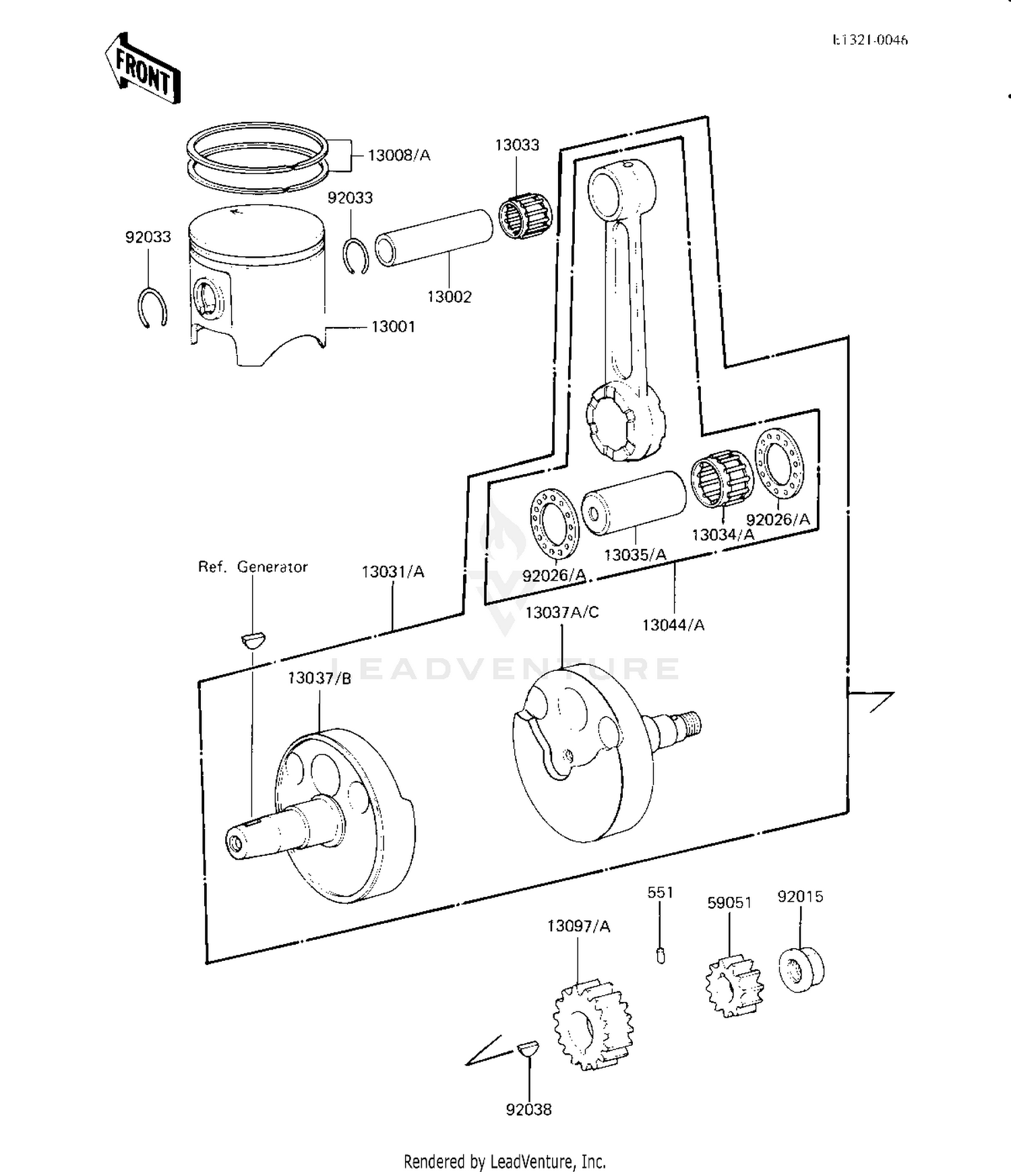 CRANKSHAFT/PISTON