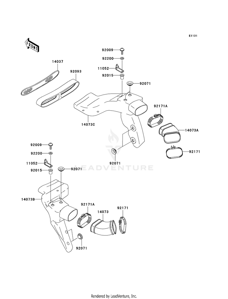 Air Duct Schematic