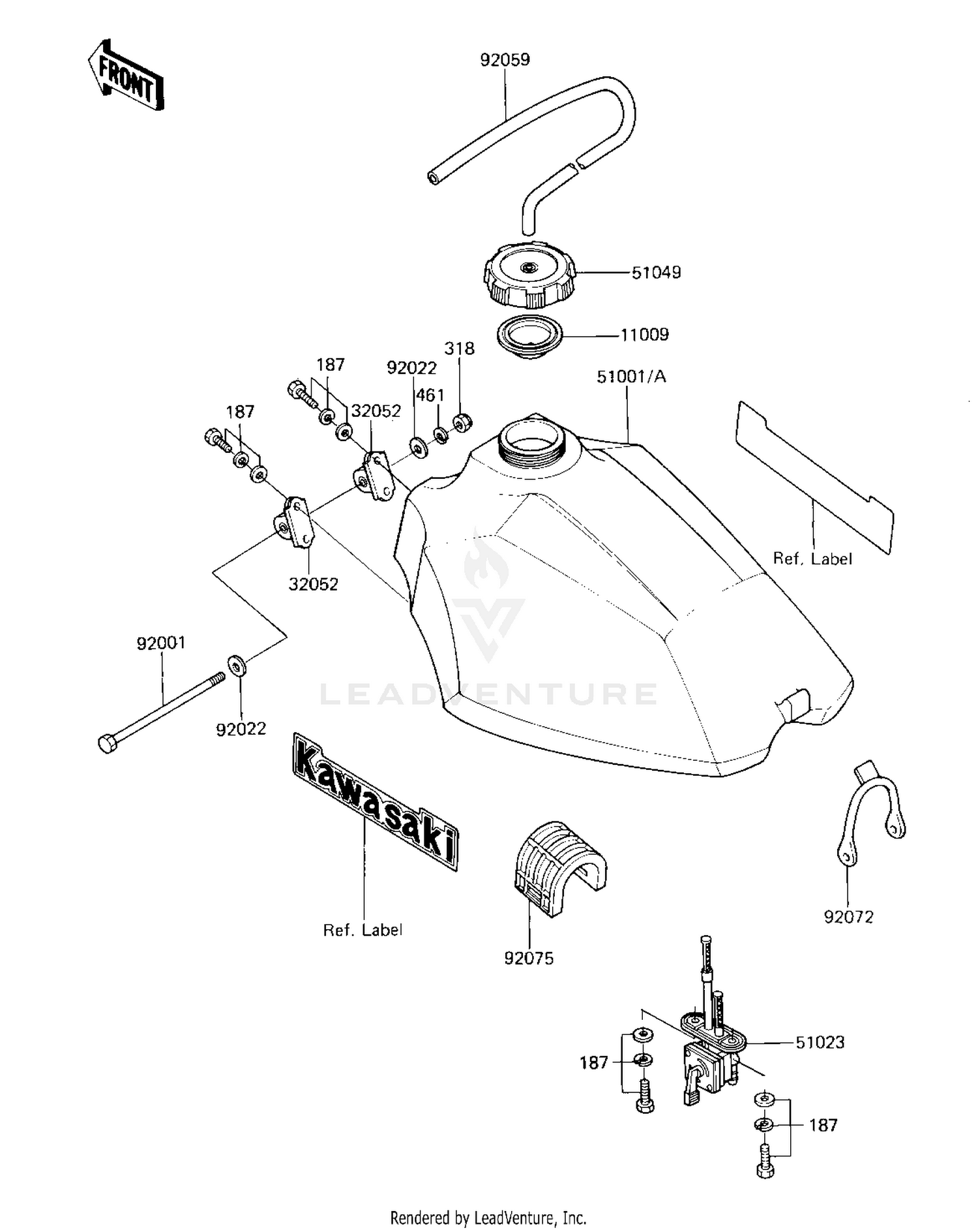 FUEL TANK ('85 A2)