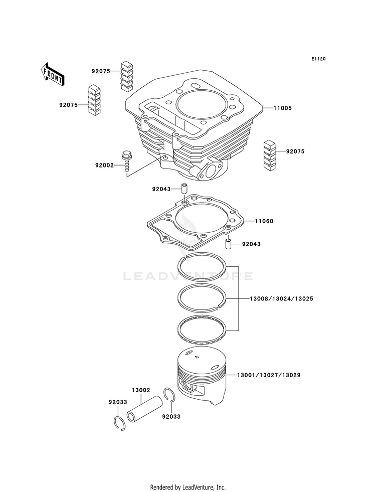 Cylinder/Piston(S) Schematic