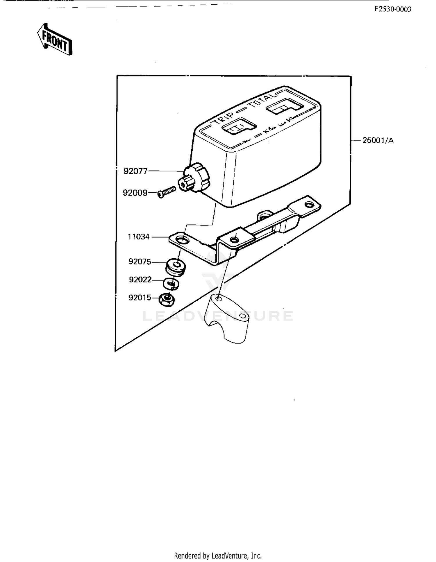 METER ('82 KDX250-B2)