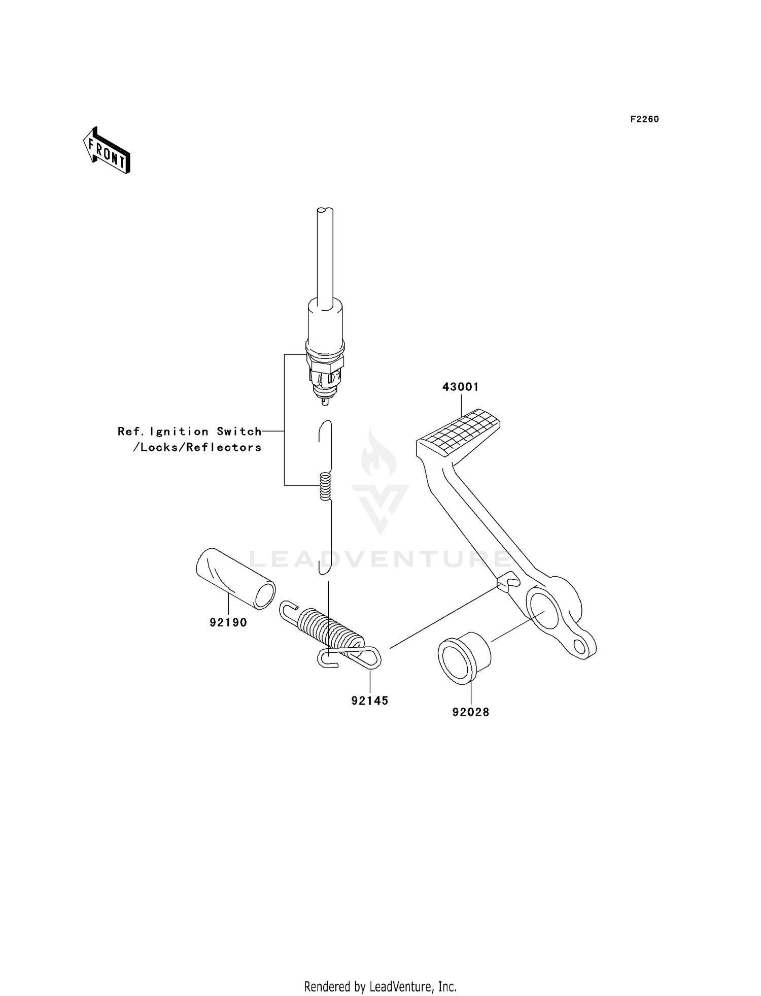 BRAKE PEDAL/TORQUE LINK