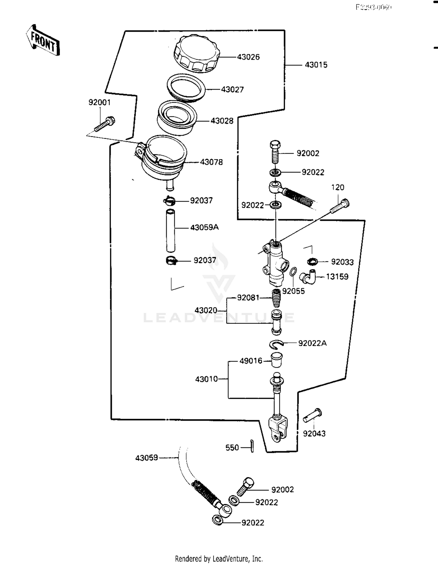 REAR MASTER CYLINDER