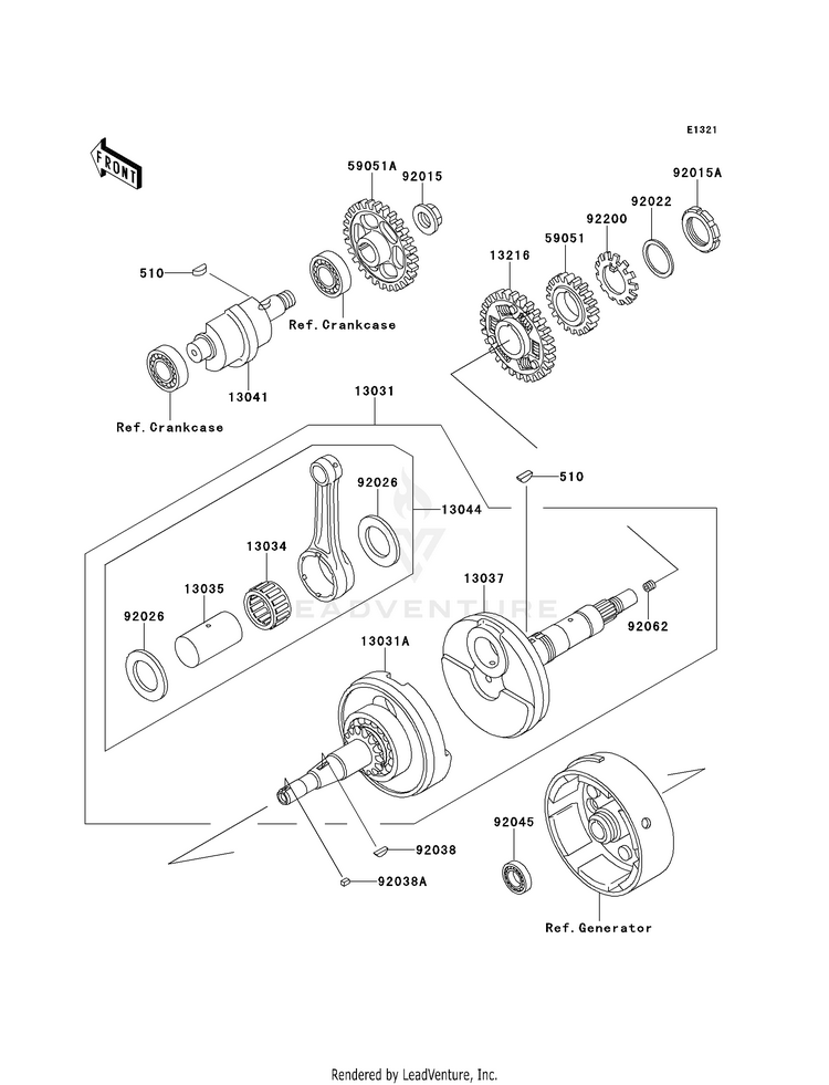 Crankshaft Schematic