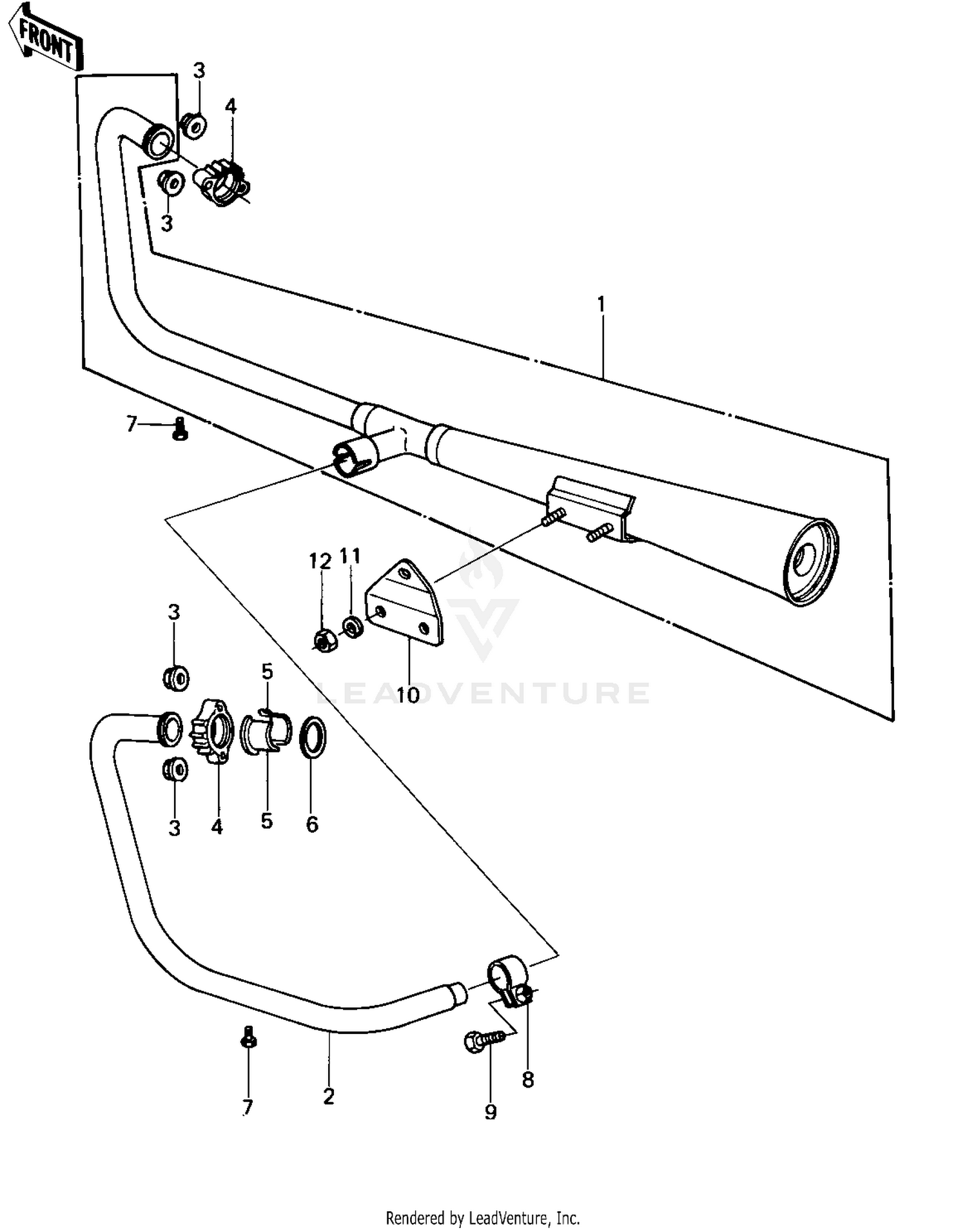 MUFFLER ('80 B1)