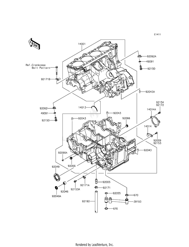 Crankcase Schematic