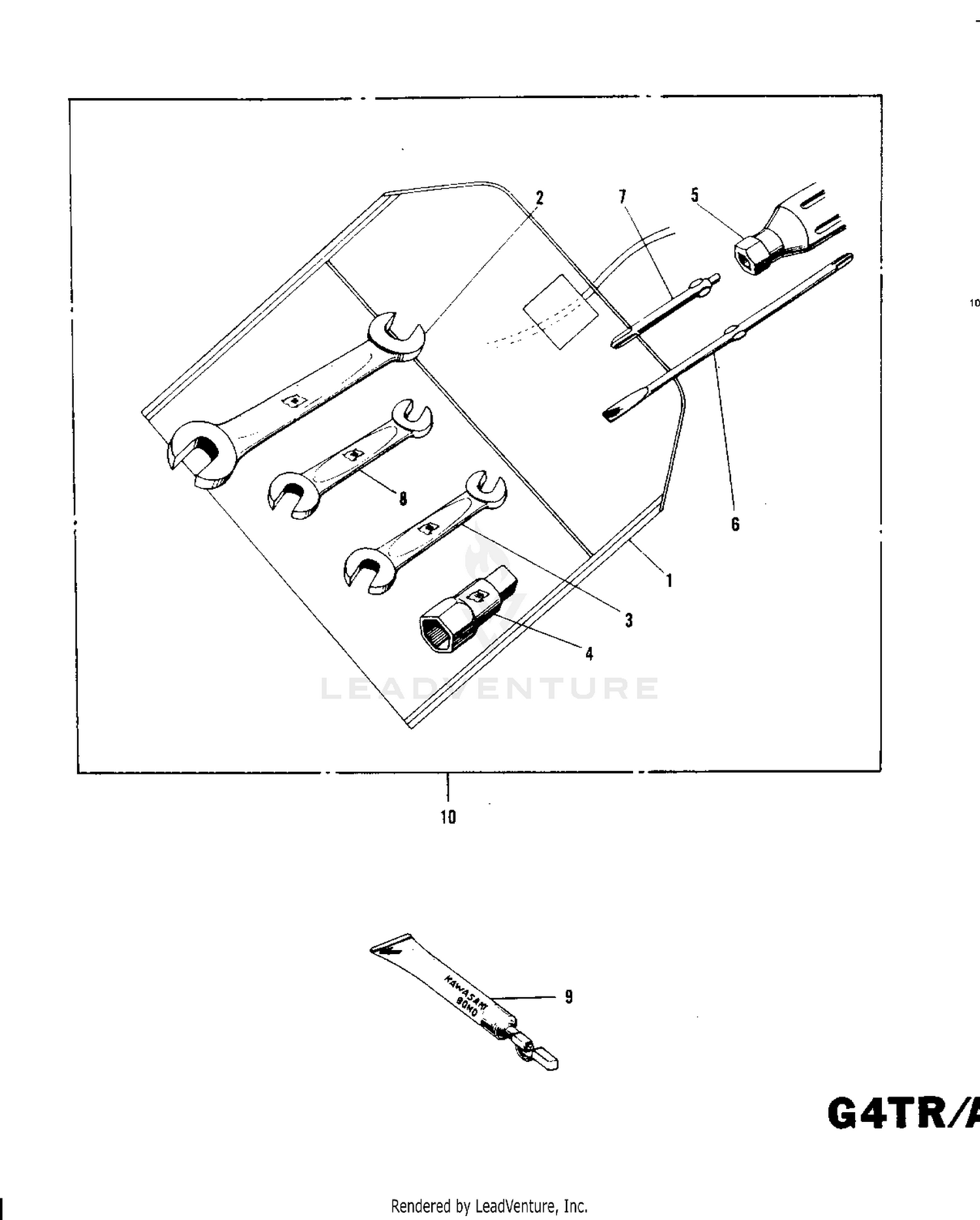 OWNER TOOLS G4TR/A/B ('70-'73)